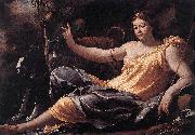 Simon  Vouet Diana oil painting on canvas